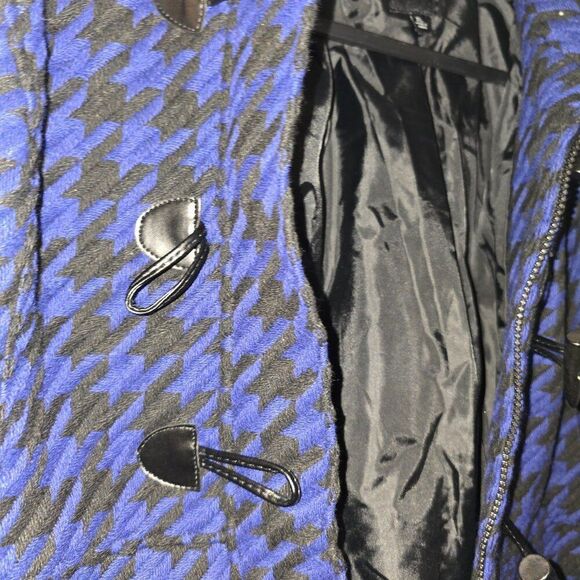 Rampage XL Blue Black Toggle Jacket XL Y2K - Picture 7 of 7